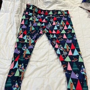 NWT Disney Star Wars Holiday Leggings Adult 1X